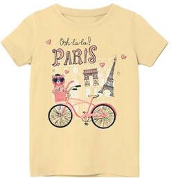 name it T shirt Nmfveen Double Cream