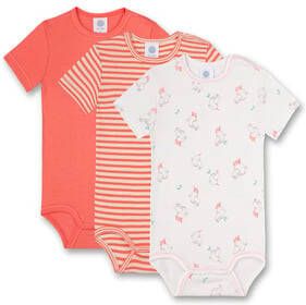 Sanetta Body 3 pack off white Gestreept/roze