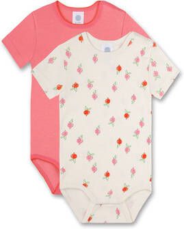 Sanetta Body dubbelpak beige/rood