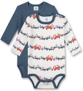 Sanetta Carrosserie dubbelpak brandweerwagen van white/blue