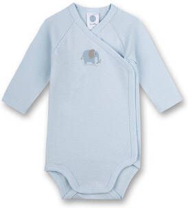 Sanetta Swaddle body zacht blauw