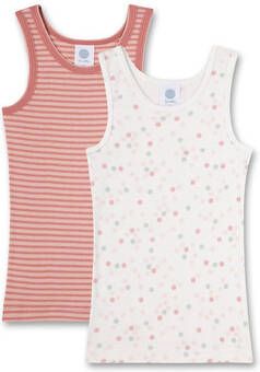 Sanetta Vest dubbel pak uit white