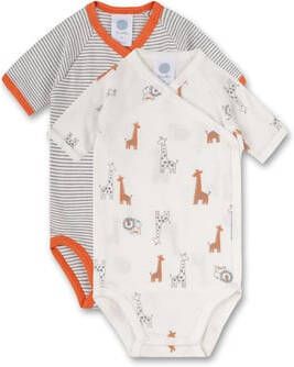Sanetta Wikkelbody dubbelpak wit