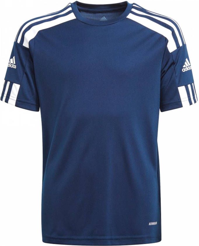 Adidas Kids adidas Squadra 21 Voetbalshirt Kids Donkerblauw Wit