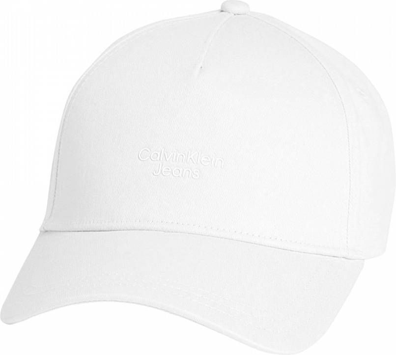 Calvin Klein pet met logo ecru