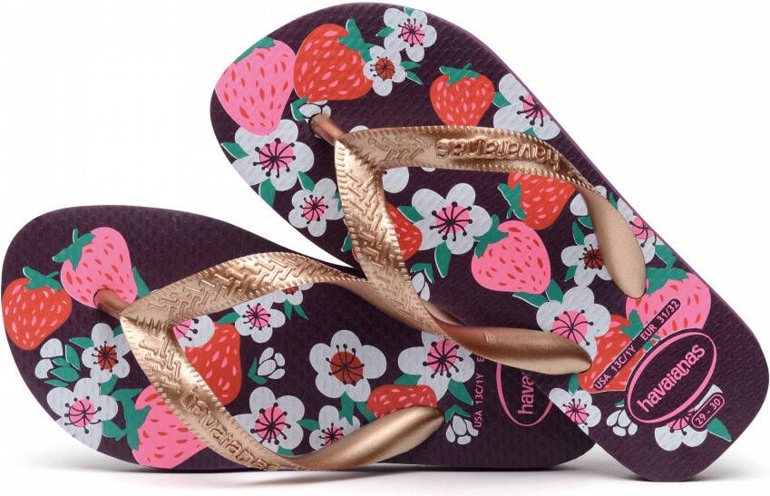 Havaianas flip flops Flores , Roze, Dames