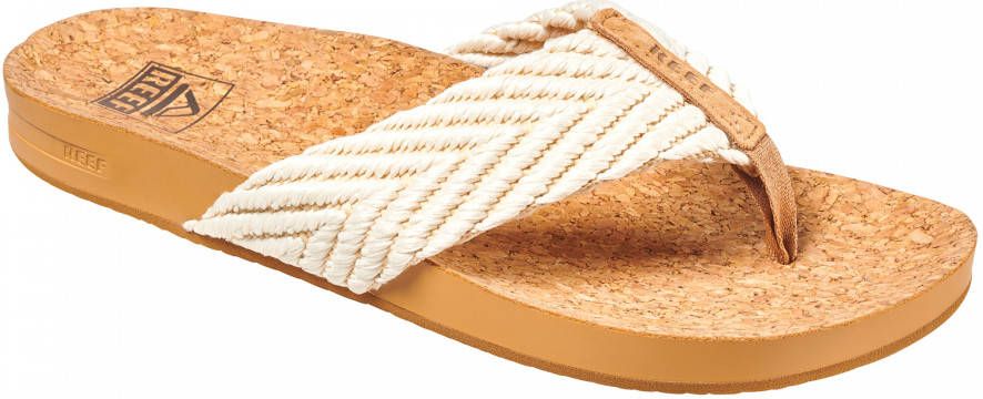 Reef Beige Teenslippers Cushion Strand