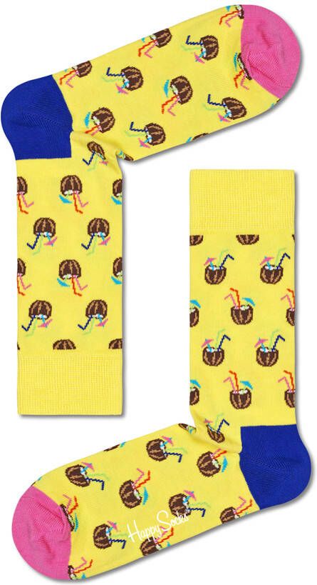 Happy Socks Cocunut Cocktail Sock