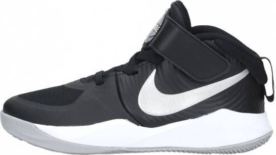Nike Team Hustle D 9 Kleuterschoen Zwart