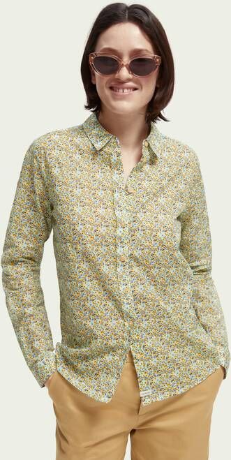 Scotch & Soda Regular fit lichtgewicht blouse