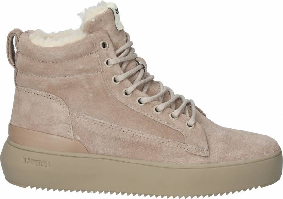 Blackstone Soley Yl65 hoge sneaker , Beige, Dames