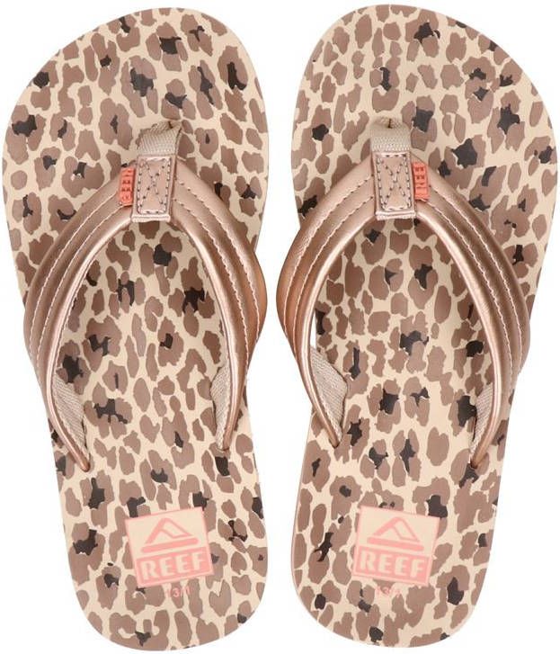 Reef Ahi Cheetah slippers