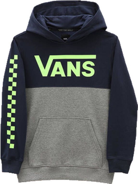 Vans Classic Block Po Boys Grijs/Blauw Kinderen