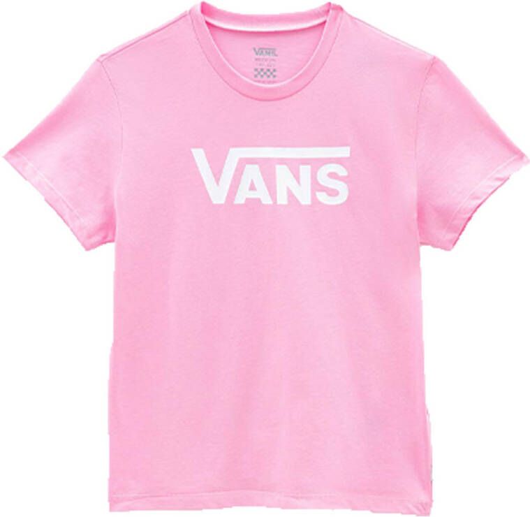Vans T shirts Gr Flying V Crew Girls Flying V Roze