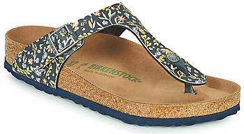 Birkenstock Teenslippers Gizeh watercolor flower in gebloemde look