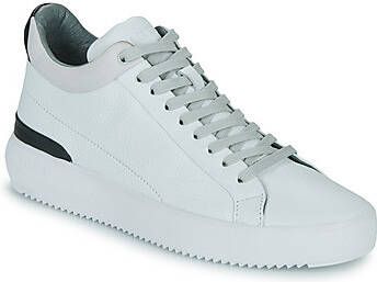 Blackstone Trevor Yg21 White Mid Sneaker , Wit, Heren