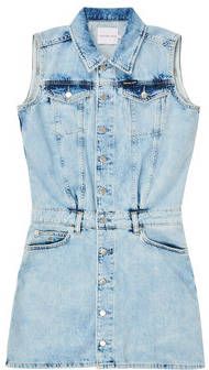 Calvin klein Korte Jurk Jeans SLEEVELESS BLUE DENIM DRESS