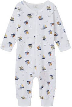 name it Jumpsuit Grenouillère zippé bébé garçon Boats