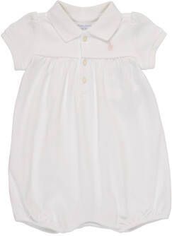Ralph Lauren Babypak met pofmouw en logoborduring