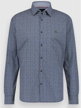 Twinlife T Shirt Lange Mouw Shirt Boat Print | Maritime Blue