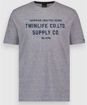 Twinlife T shirt Men T.Shirt Crew Injection Naps | Dress Blues