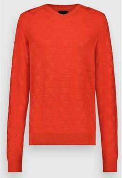 Twinlife Vest Knit Structure Crew Pullover | Poinciana