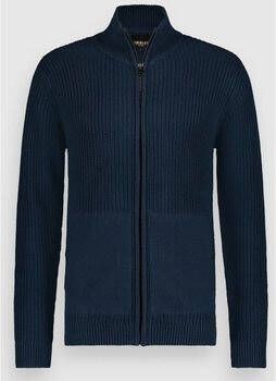 Twinlife Vest Knit Vest Rib | Dress Blues