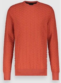 Twinlife Vest Structure Crew Sweat | Cinnabar