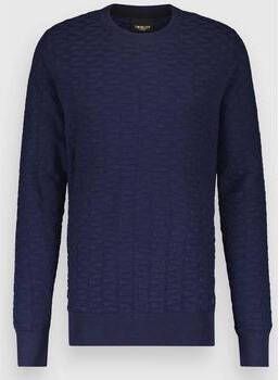 Twinlife Vest Structure Crew Sweat | Maritime Blue