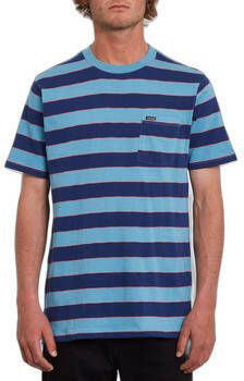 Volcom T shirt Korte Mouw T shirt col rond rayure Maxer