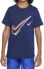 Nike Sportswear T shirt voor jongens Blauw online kopen