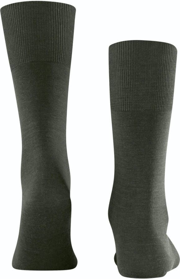 Falke Airport Sok Wol Blend 7155 Donkergroen