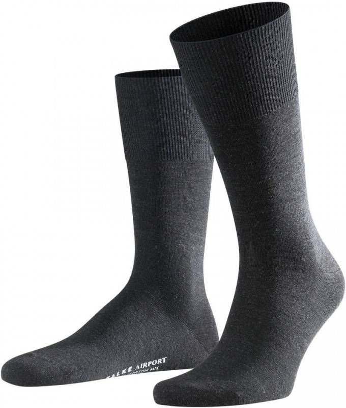 Falke Airport Sok Wol Blend 6688 Donkerblauw