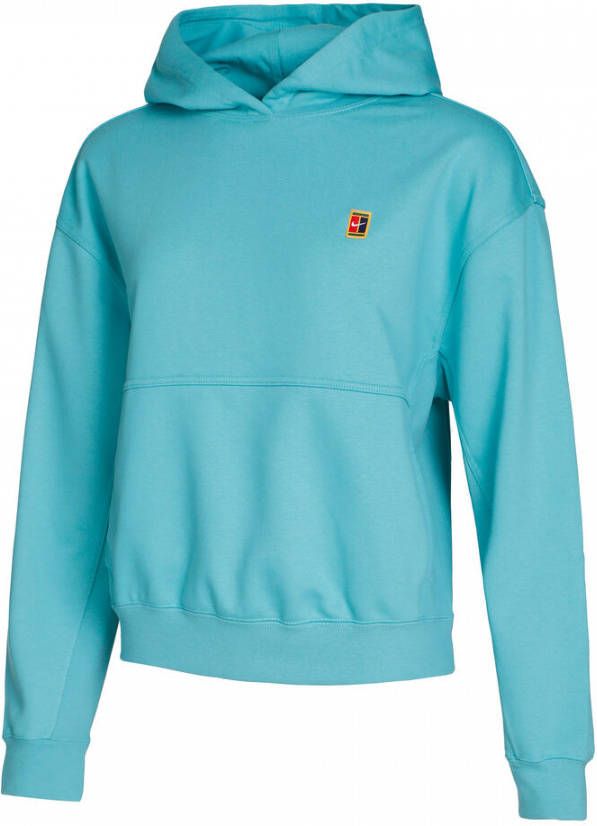 Nike Court Dri Fit Fleece Heritage Sweater Met Capuchon Dames