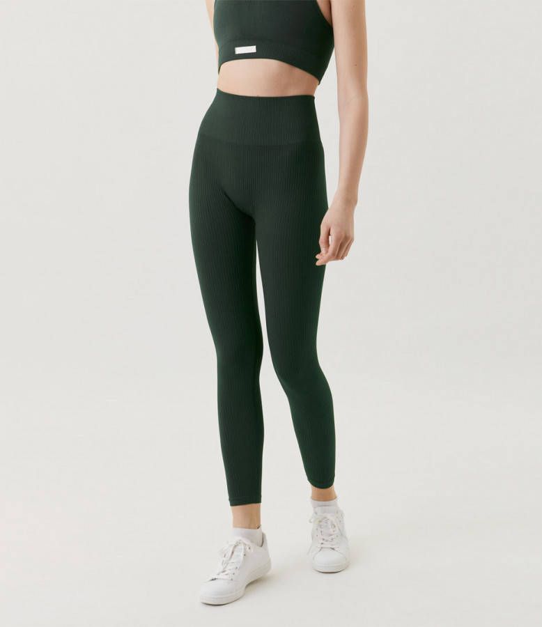 Björn Borg sportlegging Sthlm Seamless Rib donkergroen
