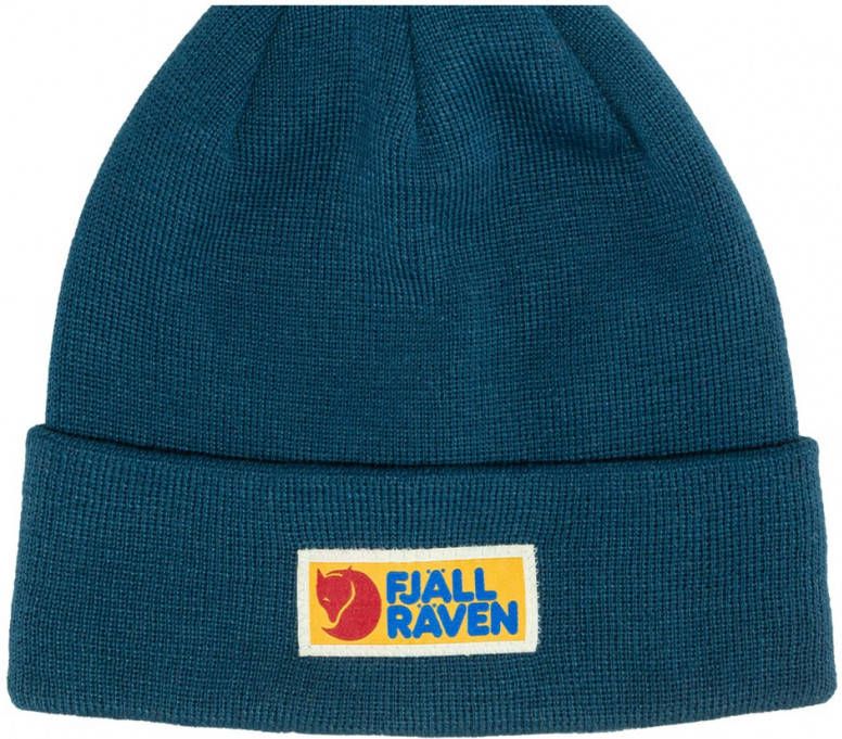 Fjällräven Vardag Classic Beanie Muts Blauw/Middenblauw
