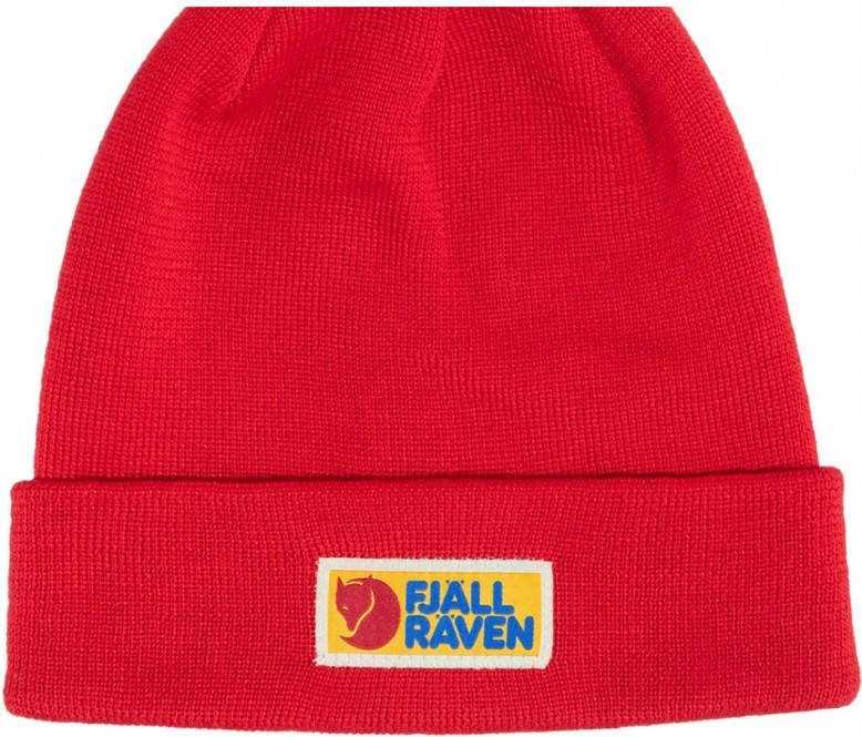 Fjä, llrä, ven Vardag Classic Beanie Muts Rood