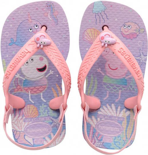 Havaianas Slippers Baby Peppa Pig Paars