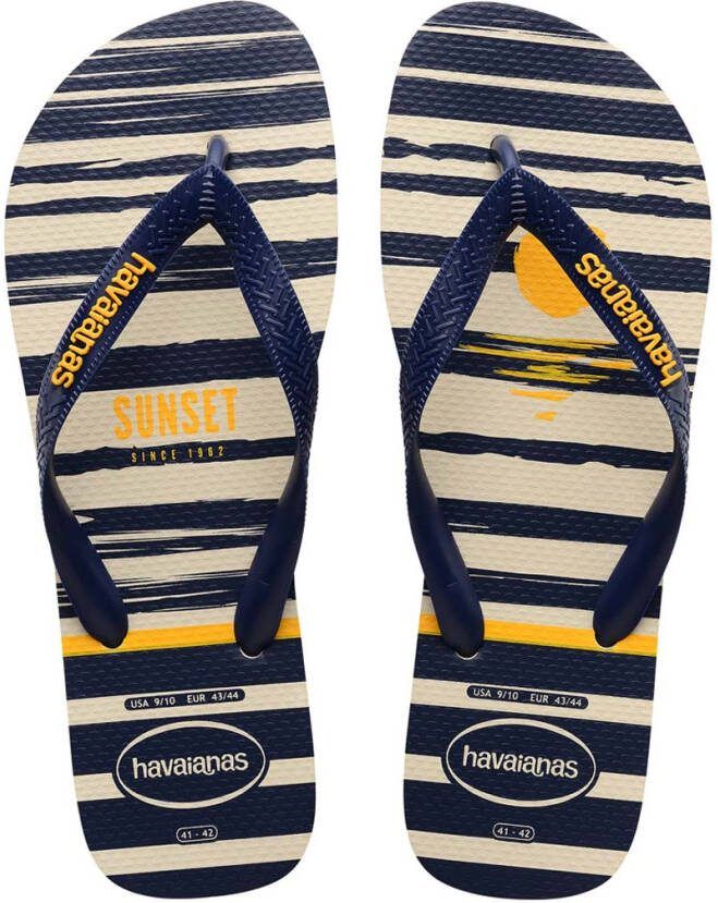Havaianas Slippers Flipflops Top Nautical Beige