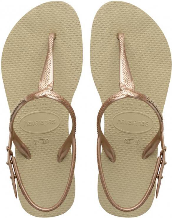 Havaianas Slippers Flipflops Twist Beige