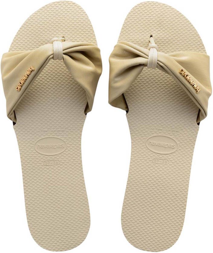 Havaianas Slippers Flipflops You St Tropez Classic Beige