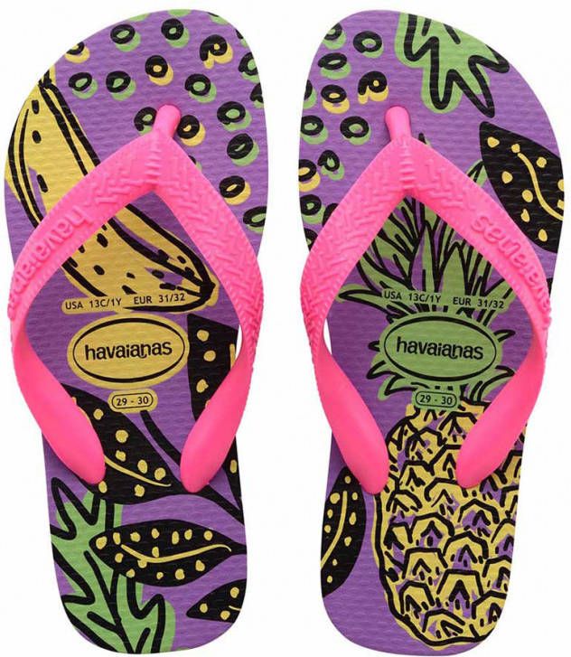 Havaianas Slippers Kids Top Fashion Paars