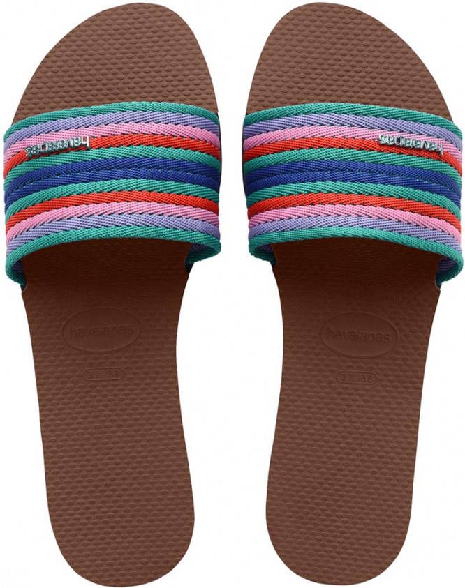 Havaianas Slippers YOU MALTA MIX met kleurrijke band