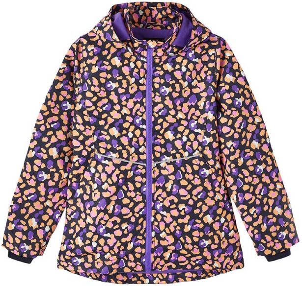 name it Jassen Maxi Jacket Leos Blauw