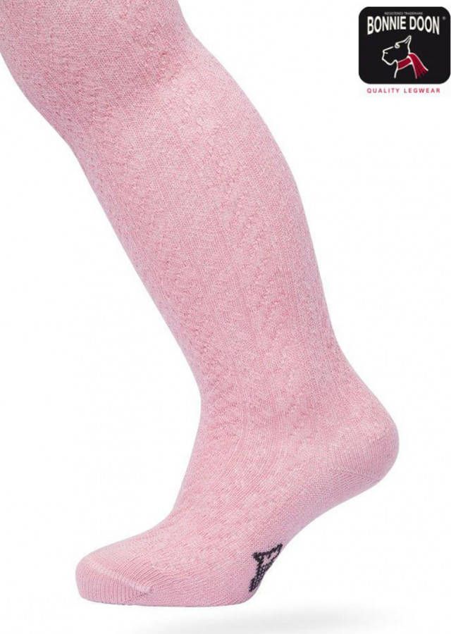 Bonnie Doon Pantys Cable Tights Organic Paars