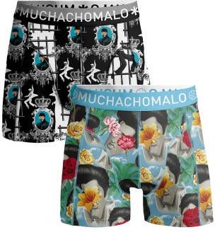 Muchachomalo 2 stuks Cotton Stretch Elvis the King of Rock