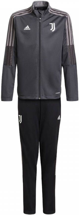 Adidas Kids adidas Juventus Trainingspak 2021 2022 Kids Donkergrijs
