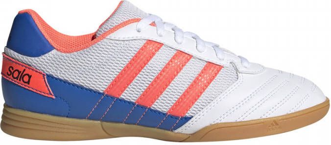 Adidas Kids adidas Super Sala Zaalvoetbalschoenen(IN)Kids Wit Oranje Blauw