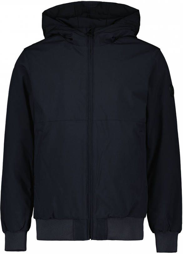 Airforce Gewatteerd bomberjack van softshell met capuchon