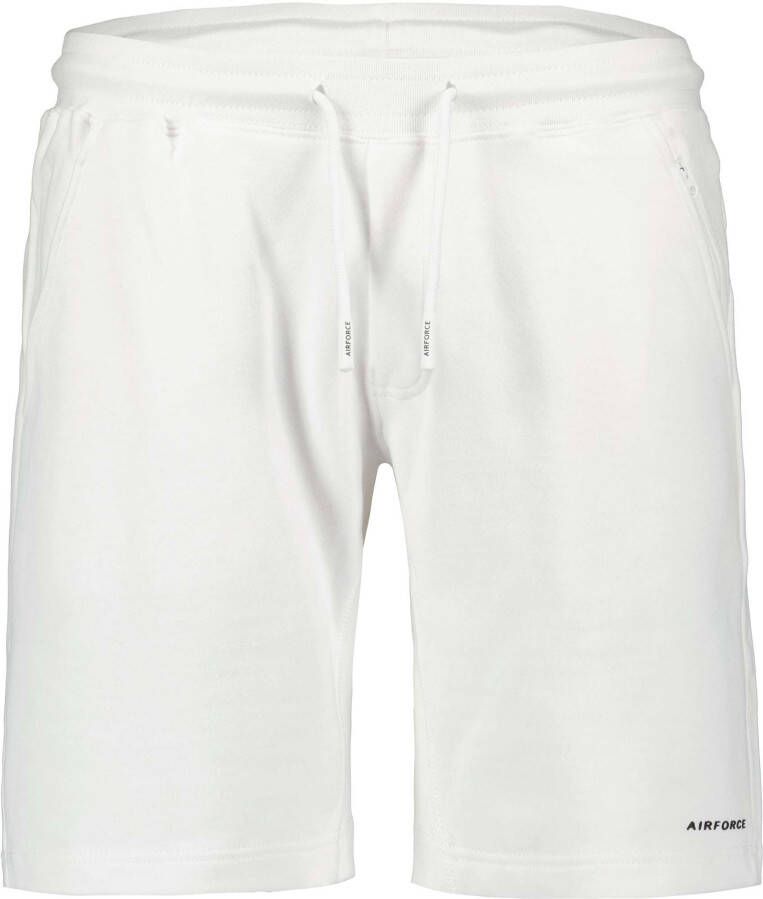Airforce Short sweat pants white